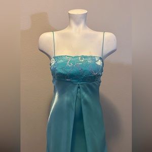 Women’s Blue/Green Sequined Dress